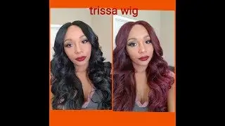 Double wig review Fall 2018 Burgundy Long Layered Wig and Black 