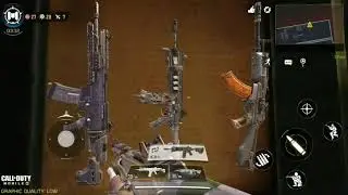 Weapons showcase - Season 7 COD Mobile