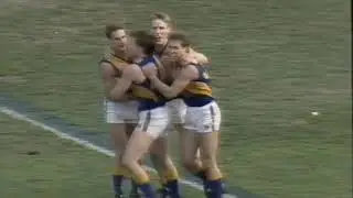 West Coast Eagles Karl Langdon segment  Red head Karl dyed his hair to emulate Jacko!
