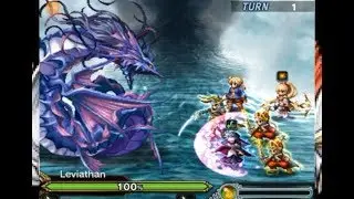 [FFBE] Kill Esper Leviathan 2 stars! OBAMA (All missions cleared)!