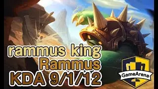 LoL rammus king Rammus JG vs Khazix Patch9.5 JP C1 RANK