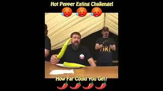 HOT PEPPER CHALLENGE 🌶 How Far Could You Get?