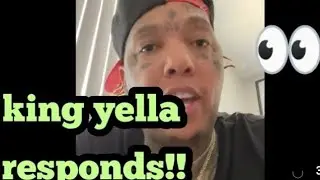 KING YELLA NAMES RAPPERS IN POLICE INTERROGATION OffSet, Snap Dogg, Durk 600Breezy GD/Bd Flag