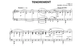 Erik Satie ~1902~ Tendrement (piano)