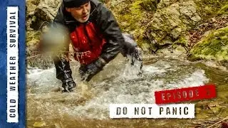 Extreme Cold Weather Survival: Fell Into Icy Water! Hypothermia & Panic Control (STOP Method)