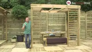 Enhance Outdoor Living with Elegant Dining Pergolas from Buy Fencing Direct