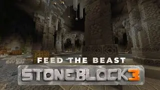Minecraft Stoneblock 3 - EP08 - Wither Automation and THE BOSS BATTLE