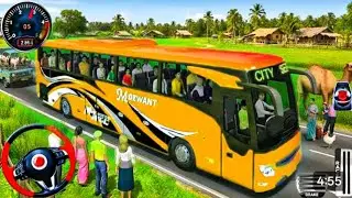 🤑 Extreme Bus Simulator 2026 🔥- Indian Offroad Bus Driving Games - Bus Game Andriod Gameplay👉🏻🚌