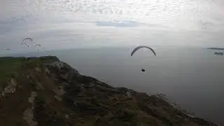 Paragliding Ringstead Bay 9-4-21