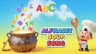 Alphabet Soup Song 🍲🔤 | Learn ABCs with Fun & Music | Kids Songs
