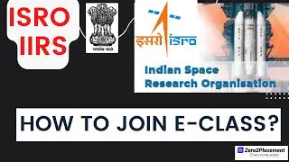 How to join E- Class | Isro | IIRS E-Class | How to Get Live Lecture | Mark Attendance |