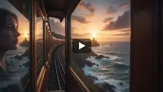 The Most Beautiful Train Ride in Ireland: A Mysterious Coastal Journey #travel #europe #ocean 