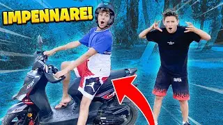 CAP MI INSEGNA AD IMPENNARE CON IL MOTORINO DEGLI YOUTUBERS! 😱