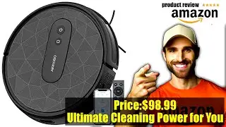 Buy AIRROBO Robot Vacuum Cleaner with 2800Pa Suction Power, App Control, 120 Mins Runtime,