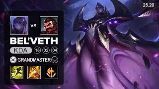 Bel'Veth vs Graves Jungle - KR Grandmaster - Patch 25.20 Season 15