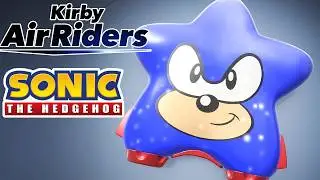 Машина Звездного Варпа SONIC THE HEDGEHOG от Kirby Air Riders Custom!