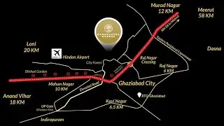 2D Location Map Animation