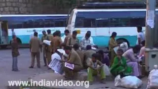 City Bus stand Mysore