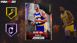 *NEW* GALAXY OPAL MAGIC JOHNSON GAMEPLAY! (TOP 3 PG IN THE GAME) NBA 2K20 MYTEAM