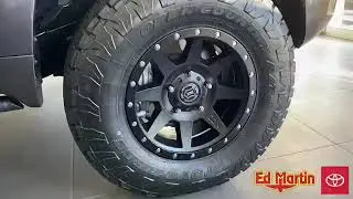 ICON Rebound wheels on a 200-series Land Cruiser up close