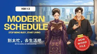 [HSK 1-2] 24 Hours: Are You Living or Just Surviving?