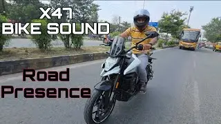 Ultraviolette X47 | Real Sound, Road Presence & Performance | Electric Beast in Action ⚡🏍️