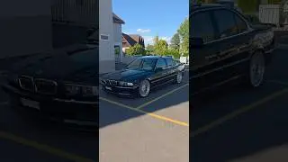 BMW E38 740i V8 Alpina 🇨🇭 #80smusic #automobile #retroclassics #music #techno #bmwclassic