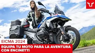¿CÓMO EQUIPARÍA @encinetti SU MOTO PARA LA AVENTURA? - EICMA 2024