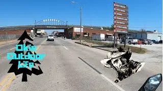 Okie From Muskogee - TT250 Dual-Sport Ride in Muskogee Oklahoma - City Exploration - Motovlog
