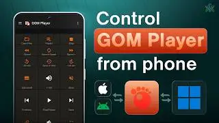GOM Player Remote Control Widget for PC | Keyboard Extension