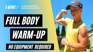 5 MIN SWEATY FULL BODY WARM-UP ROUTINE