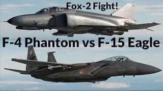 F-4 Phantom vs F-15 Eagle Fox-2 Fight! DCS