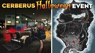 GTA 5 Online CERBERUS TRUCK Full Guide & All Spawn Locations with Map NEW HALLOWEEN Event