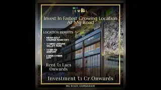 Pre-Rented Luxury High Street Retail Shop | M.G.Road Gurgaon | Starting 1Cr onwards & Rental 1 Lac
