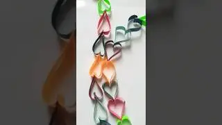 2 min DIY❤️🧡💛💚💙💜🤎🖤🤍#diy #colourcraft #viralvideo #craft #youtubeshorts #art #colourcraft #2024#2min