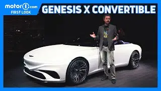 Genesis X Convertible Concept: First Look Debut