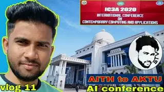 In AKTU Lucknow | Attending AI conference | Vlog