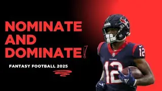 How to Nominate Strategically to Dominate Your Auction Draft | 2025 Fantasy Football