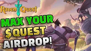 RAVENQUEST $11 Million $QUEST Rewards! How To Earn | Ravenquest Beginners Guide | Airdrop MMORPG