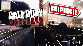 SNIPING IN VANGUARD IS INSANE!! (Alpha Gameplay)