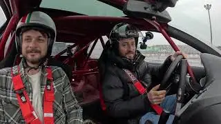 Yağmurlu Havada Drift Antrenmanı Yapıyoruz | Bmw e46 compact m54 Turbo