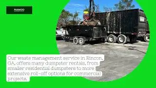 Waste Management Service Rincon GA - Ranco Environmental Services