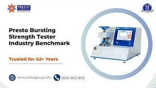 Bursting Strength Tester &ndash; Why Presto is the Industry Benchmark | Packaging QC Standard