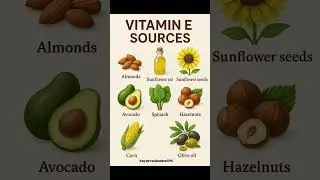 Top Source of antioxidants Vitamin E #healthyeating #vitamin #healthylifestyle #shorts