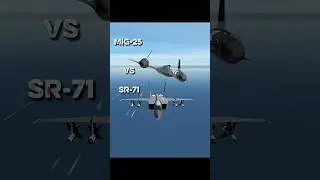 SR-71 Vs MIG-25 Which one wins?