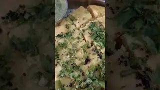 Naylon khaman for breakfast #homemade #desifood #delicious #traditional