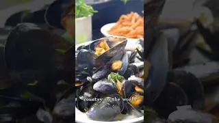 Moules-Frites - Belgium 🇧🇪 Around the World - Episode 17  #recipe #cooking #belgium