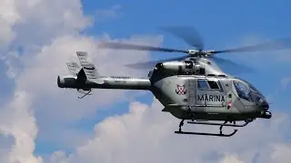 NOTAR (No Tail Rotor) ARMADA DE MEXICO AMHP-132 MARINA SCALE RC HELICOPTER MODEL