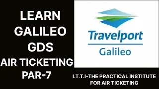 Air Ticketing Course | GDS Course | Galileo GDS Training Online | GDS  Training | PNR Creation Steps