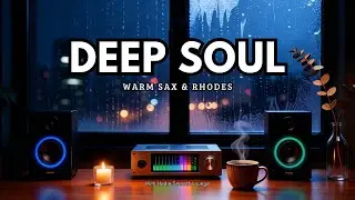 Deep Soul R&B Jazz at Night 🎷 Warm Sax & Rhodes for Emotional Healing and Sleep